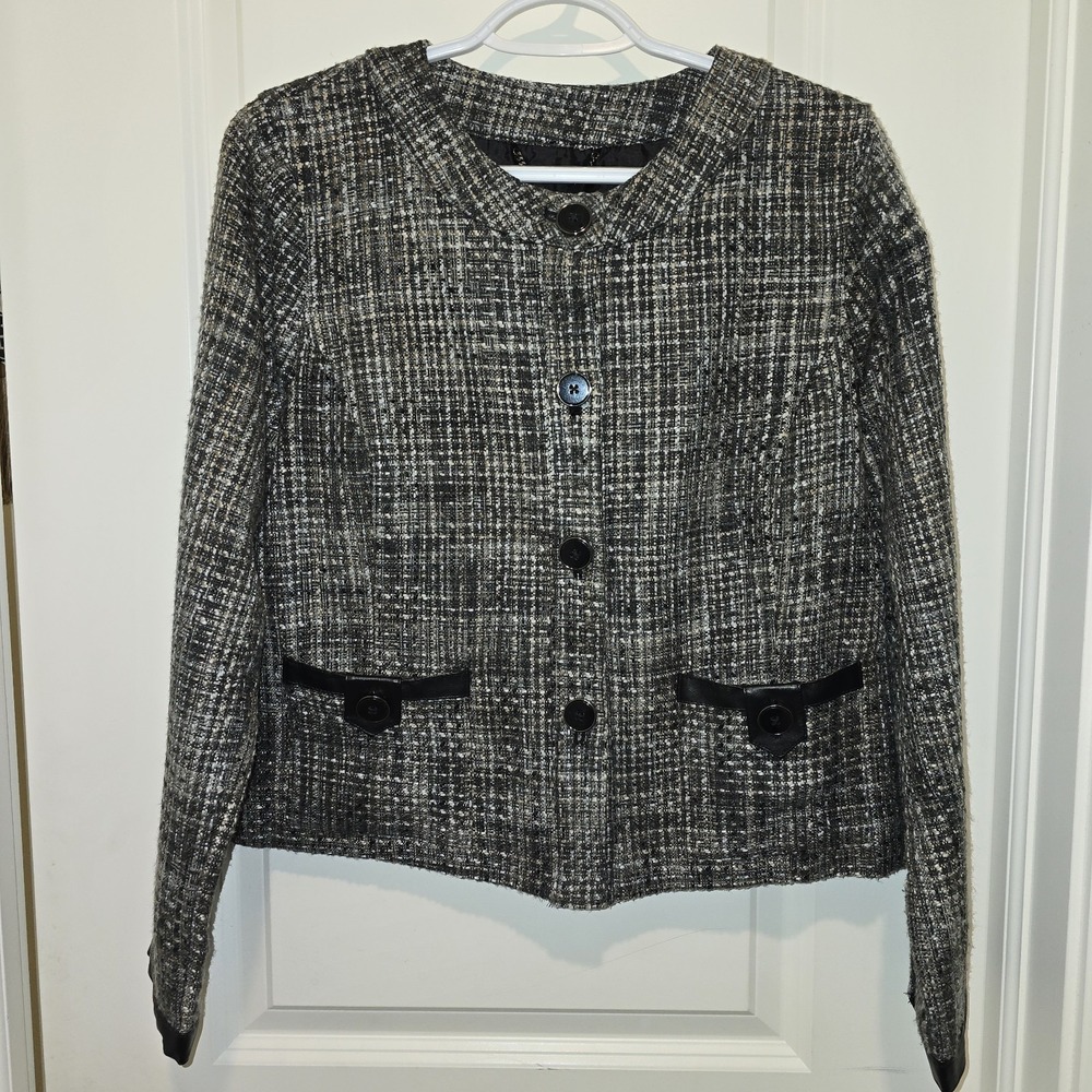 Dana Buchman Signature Women's Tweed Blazer Size 12